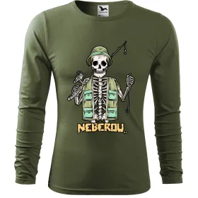 Pánské tričko pro rybáře s dlouhým rukávem – Neberou...