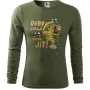 Pánské tričko pro rybáře s dlouhým rukávem – Ryby volají, musím jít!