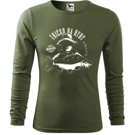 Pánské tričko pro rybáře s dlouhým rukávem – Tričko na ryby