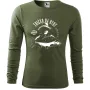 Pánské tričko pro rybáře s dlouhým rukávem – Tričko na ryby