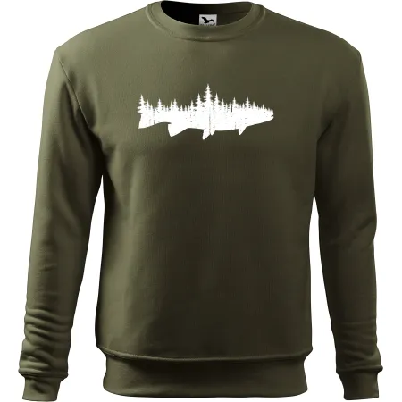 Mikina bez kaupce pro rybáře Ryboles