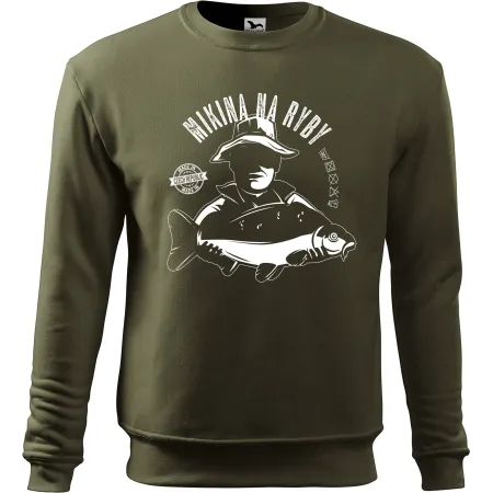 Mikina bez kaupce pro rybáře Mikina na ryby