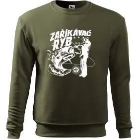 Mikina bez kaupce pro rybáře Zaříkávač ryb