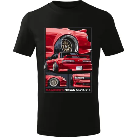 Pánské tričko Nissan Silvia S13 Masahiro