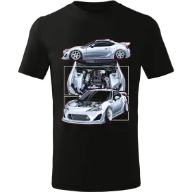 Pánské tričko Subaru BRZ White