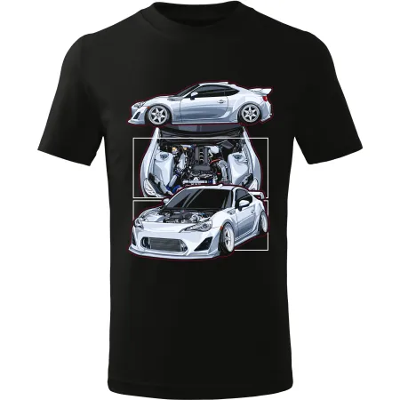 Pánské tričko Subaru BRZ White
