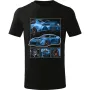 Pánské tričko Toyota Supra MK4 Blue