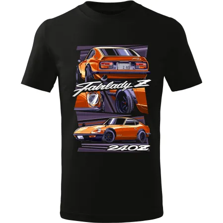 Pánské tričko Fairlady 240Z Orange
