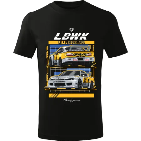Pánské tričko Nissan Silvia S15 LBWK
