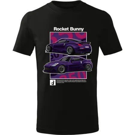Pánské tričko Nissan 350z Rocket Bunny