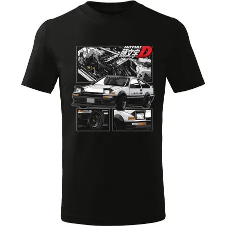 Pánské tričko Toyota AE86 Trueno - Initial D