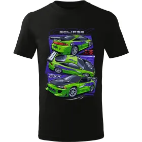Pánské tričko Mitsubishi Eclipse GSX Fast & Furious - Brian
