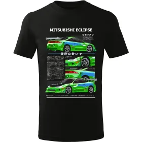 Pánské tričko Mitsubishi Eclipse GSX Fast & Furious - Brian (2)