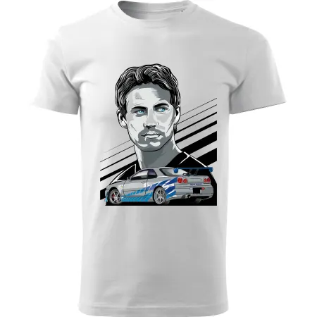 Pánské tričko Paul Walker GT-R r34