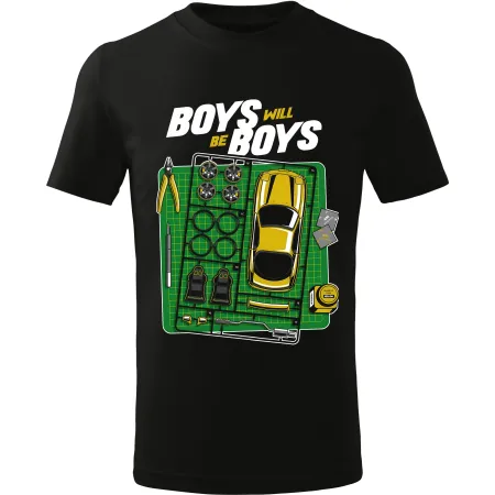 Pánské tričko Boys will be boys