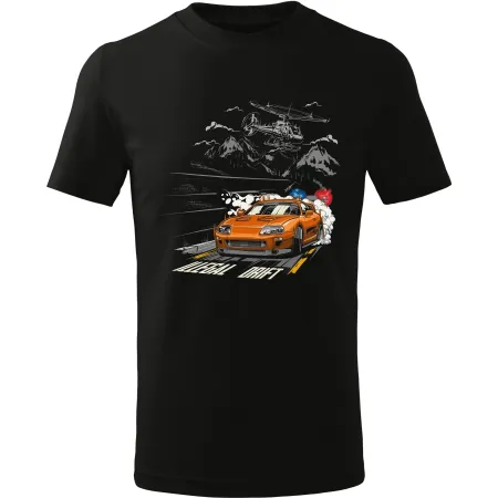 Pánské tričko Toyota Supra MK4 Illegal drift