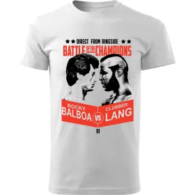 Pánské tričko Rocky vs Clubber Lang