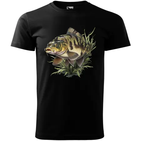 Pánské tričko pro rybáře s maskovaným kaprem 02