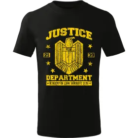 Pánské tričko Dredd - Justice Department