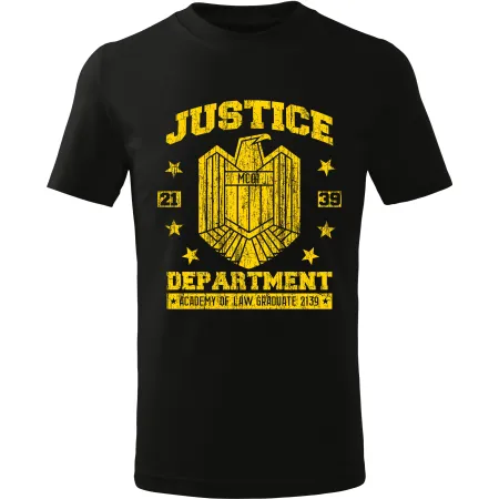 Pánské tričko Dredd - Justice Department