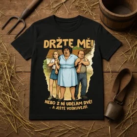 Pánské tričko Držte mě! - Slunce, seno, ...