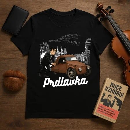 Pánské tričko Vrchní, prchni - Prdlavka