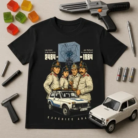 Pánské tričko Návštěvníci - Expedice Adam