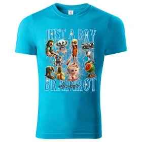 Dětské tričko Just a Boy Who Loves Brainrot
