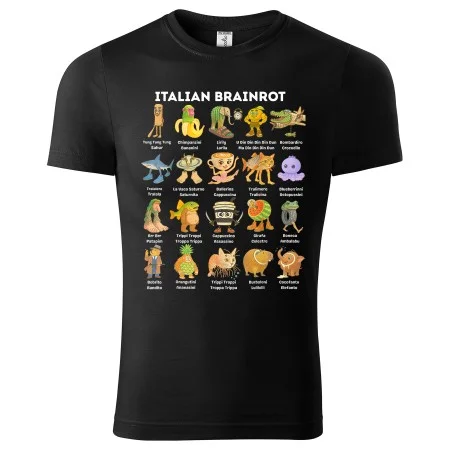 Dětské tričko Italian Brainrot - Kolekce postav