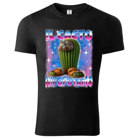 Dětské tričko IL CACTO HIPOPOTAMO