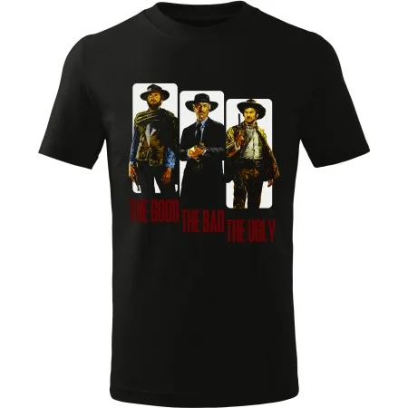 Pánské tričko Hodný, zlý a ošklivý 01