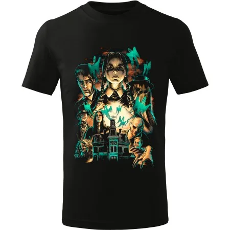 Pánské tričko Addamsova rodina 02