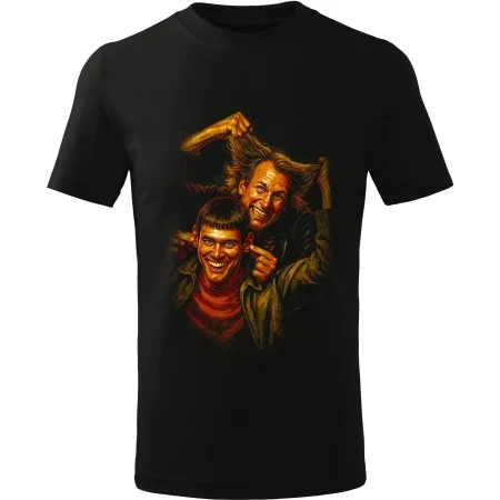 Pánské tričko Blbý a blbější