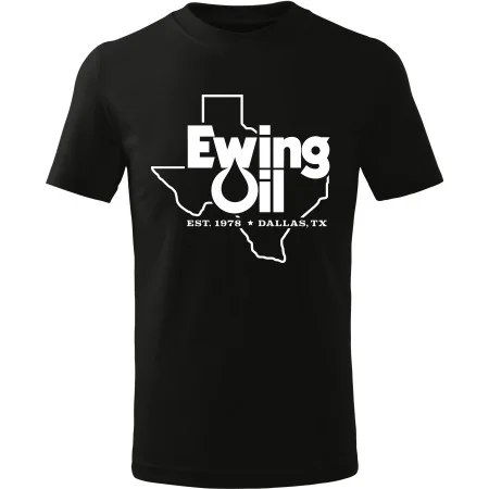 Pánské tričko Dallas - Ewing Oil 01