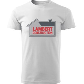 Pánské tričko Krok za krokem - Lambert Construction
