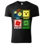 Dětské tričko Roblox - Eat, Sleep, Roblox, Repeat 02