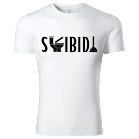 Dětské tričko Skibidi toilet - nápis