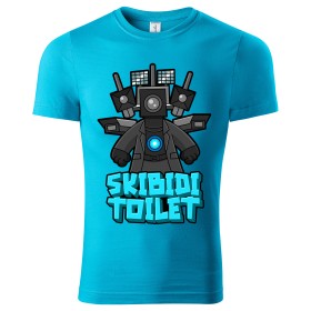 Dětské tričko Skibidi toilet - Cameraman