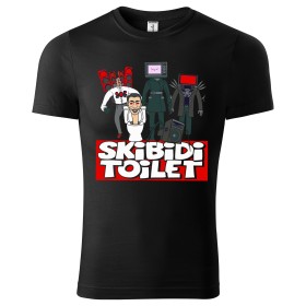 Dětské tričko Skibidi Toilet All-Stars Edition