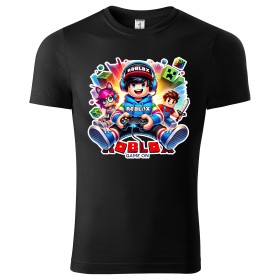 Dětské tričko Roblox & Minecraft gamer