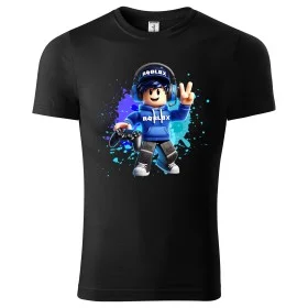 Dětské tričko Roblox Blue 02