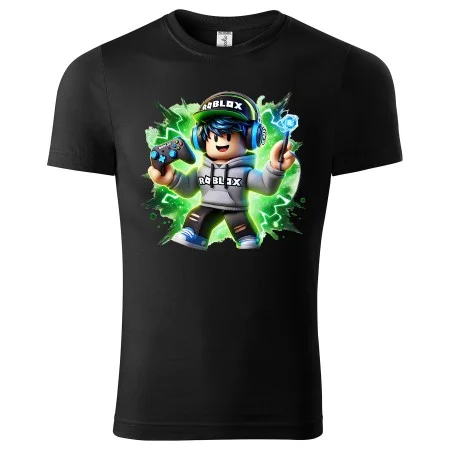 Dětské tričko Roblox Green