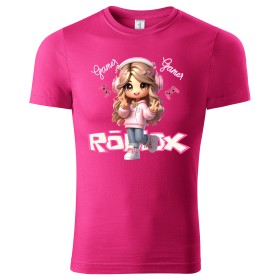 Dětské tričko Roblox Pink Gamer 02