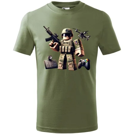 Dětské tričko Roblox Army