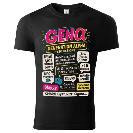 Dětské tričko Generation Alpha