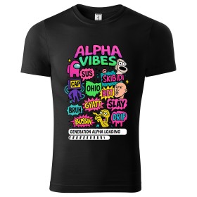 Dětské tričko Alpha vibes
