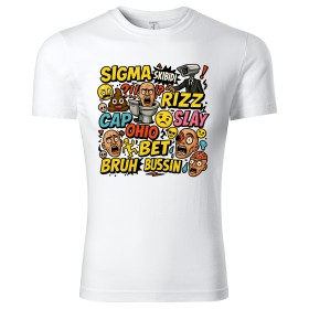 Dětské tričko Slang – Skibidi & Meme Chaos