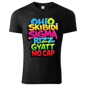 Dětské tričko Slang Graffiti – streetwear styl Generace Alpha