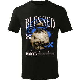 Tričko Blessed – Brutalism Style