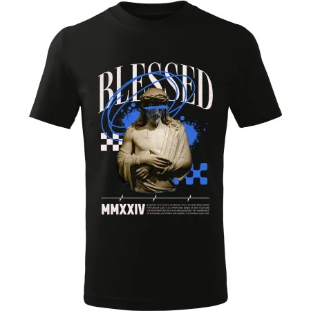 Tričko Blessed – Brutalism Style